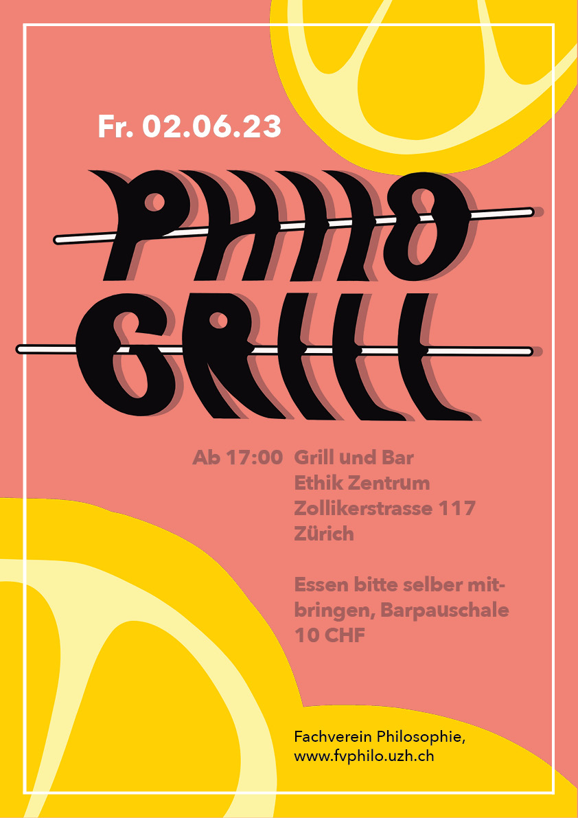 Philo Grill Plakat 2023